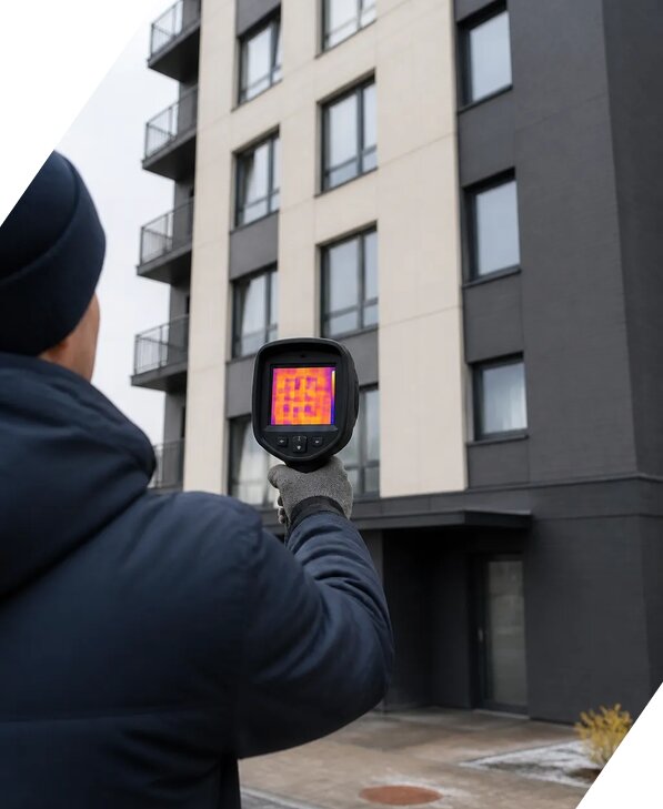 Тепловизионное обследование зданий в Курске от 5212 р. | ЭкспертизаРоссия